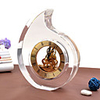 7 "Office Typ Getriebe Kristall Tabletop Clock