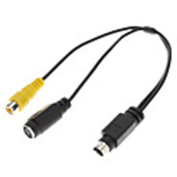 7-Pin-auf-Cinch S-Video-m / m 0, 2 m Kabel