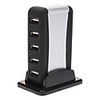 7 Port USB 2.0 Hub mit Weiblich 2.0A 110-240V AC Adapter