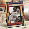 7 "Retro Book Design Polyresin Bilderrahmen