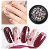 7 Stück / Set Nail Art Zubehör Set New York Storm Nail Art Kristall Mine schwarz Mikrokristall gemischt Boxed gebrochenen Kristallsand Lightinthebox