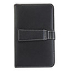7 "Tablet PC Ledertasche mit Tastatur-Schreibkopf Micro-USB-Schnittstelle Schwarz