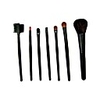 7-tlg professionellen Make-up Pinsel freien schwarzen Gehäuse