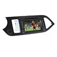 7-Zoll-2Din Car DVD-Player für Kia Picanto MORGEN 2011-2013 Unterstützung GPS,  BT,  RDS,  Spiel,  iPod