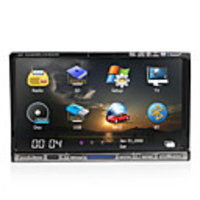 7-Zoll-Auto-2DIN DVD-Player unterstützt GPS,  Fernsehapparat,  bluetooth,  ipod