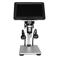 7 Zoll Bildschirm 1200x HD Digitalmikroskop Industrie Mobiltelefon Reparatur Produkt Inspektion Schmuck Identifikationsmikroskop Lightinthebox