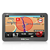 7-Zoll-GPS-Navigationsunterstützung Windows CE 6.0,  FM Transmitter,  MP3 MP4 Player