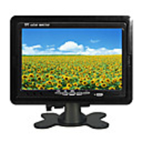 7-Zoll-High Quality TFT-LCD-Monitor Auto-Standplatz Along
