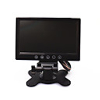 7-Zoll-LCD-Farbmonitor,  tragbare TV,  Dual-Video-Eingang,  stand / Kopfstütze,  Rückspiegel Video (szc6396)