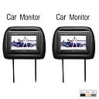 7-Zoll-Monitor Kopfstütze Auto,  1 Paar