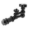 7-Zoll-Schwarz Gelenk Magic Arm w / 1/4 "Schraube für HDMI Monitor / LED-Leuchten / Kamera