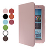 7-Zoll-Solid Color Litschi-Muster Full Body Folio-Etui mit Stylus und Screen Protector (verschiedene Farben)