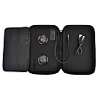 7-Zoll-Tablet Speaker 3.5mm PU Ledertasche mit USB-Kabel