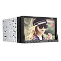 7-Zoll-TFT-Bildschirm 2 DIN In-Dash Car DVD-Player mit Bluetooth,  GPS Navigation-Ready,  RDS