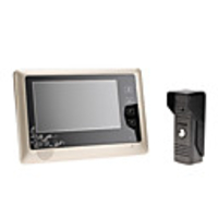 7-Zoll-TFT-LCD-Monitor Farb-Video-Türsprechanlage Türklingel Haus Intercom-System