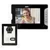 7-Zoll-Video-Türsprechtürklingel Intercom Kit 1-1-Kamera-Monitor-Nachtsicht