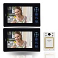 7-Zoll-Wireless Video-Türsprechkamera Digital Viewer-Tür-Projektor 120 Grad (1V2)
