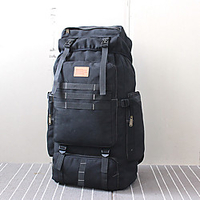 70 L Wanderrucksack Rucksack Rutschfest Regendicht Schnelles Trocknung tragbar Außen Wandern Klettern Teamsport Stoff Armeegrün Khaki Schwarz / JA Lightinthebox