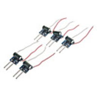 7030 Power-LED-Treiber unterstützt 4 x 1W - Schwarz Grün (5 PCS)