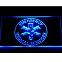 705 EMS Emergency Medical Services-Neonlicht-Zeichen