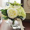 7.09 "Photokatalysator Materialien Jane Eyre Tisch Blume Blumengesteck mit Glas Vase Stil und grüne Farbe