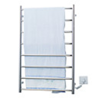 70w Eleganz Stahl Wandhalterung Rundrohr Handtuch warmmer Wäscheständer