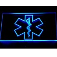 714 EMS Paramedic Medical Services Neonlicht-Zeichen