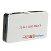 72-in-1 USB 3.0 Card Reader Speicher6 (Weiß Schwarz)