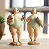7.25 "H Land-Art-Frauen Sammlerstück (2 PCS)
