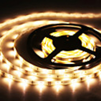 72W LED-Streifen Warmweiß Wirkung in 200 Zoll