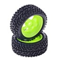 73mm Gummireifen-Set für 01.10 RC On-Road-Auto im Grün (2 Stück)