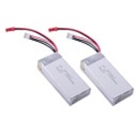7.4V 1500mA Lipo Akku für 2.4G 4CH V913 Single Blade RC Hubschrauber (2 Stück)