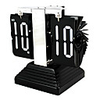 7.5 "H Modern Style Metall Tabletop Uhr