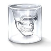 75 ML Kreative Scary Skull Design Cup Schnapsglas Transparent