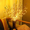 75cm Weidenzweig LED Nachtlicht 20 LEDs Weihnachtsdekor flexibel warmweiß weiß mehrfarbig Erntedankfest Weihnachten wasserdicht Party dekorativ aa Batterien betrieben Lightinthebox