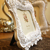 7.75 "H Empaistic Rose Polyresin Bilderrahmen