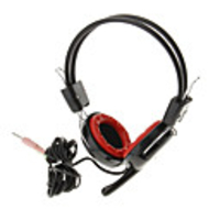 779 3, 5-mm-Headset High Quality On-Ear-Kopfhörer mit Mikrofon für Computer (Blau)