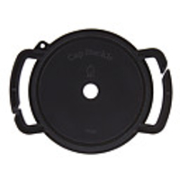 77mm CapClaper Objektivdeckel Halter für Kamera (Schwarz)