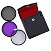 77mm UV CPL FLD 3-in-1-Set mit PU-Leder-Tasche
