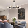 7/8 Köpfe LED Pendelleuchte moderne nordische Kronleuchter Sputnik Design Wohnzimmer Schlafzimmer Metall lackiert Oberflächen künstlerisch modern 110-120v 220-240v Lightinthebox