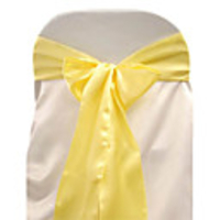 7.8 "schöne Satin-Schärpe Stuhl - 6 Stück (weitere Farben)