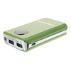 7800mAh Kunststoff Polymerisat Dual Ports Smart Power Bank für Handys und Pads (Light Blue)