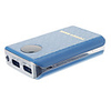 7800mAh Metall Schnitzen Muster Polymerisat Smart Power Bank für Handys und Pads (Blau)