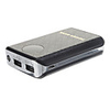 7800mAh Metall Schnitzen Muster Polymerisat Smart Power Bank für Handys und Pads (Schwarz)