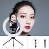 7, 87 Zoll LED-Ringlicht Dimmbare LED mit Stativständer Mit Telefonhalter 3 FarbbeleuchtungsmodiForFotografie Tick Tack Youtube Video Make-Up Live-Streaming Selfie Videoaufnahmen Lightinthebox