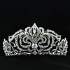 7cm Hochzeit Braut-Tiara mit Clear Österreich Strass und Zirkon