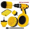 7er-Pack Bohrbürsten-Reinigungsbürste,  verlängertes langes Aufsatzset,  Allzweck-Bohrbürsten-Set für Fugenboden,  Badewanne,  Dusche,  Fliesen,  Badezimmer- und Küchenoberflächen