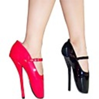 7in Absatzhöhe Frauen-Pumpen Sexy Schuhe SM Schuhe Ballettschuhe