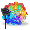 7m 50 LEDs Kristallkugel Solarlampe Leistung LED String Lichterketten Solar Girlanden Garten Weihnachtsferien Dekoration für Outdoor wasserdicht