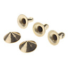 7mm Coppery Circular Kegelform Rivet (enthalten 100 Pics)